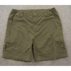 North Face Shorts Mens Extra Large Green Paramount Peak Cargo Outdoors Hiking